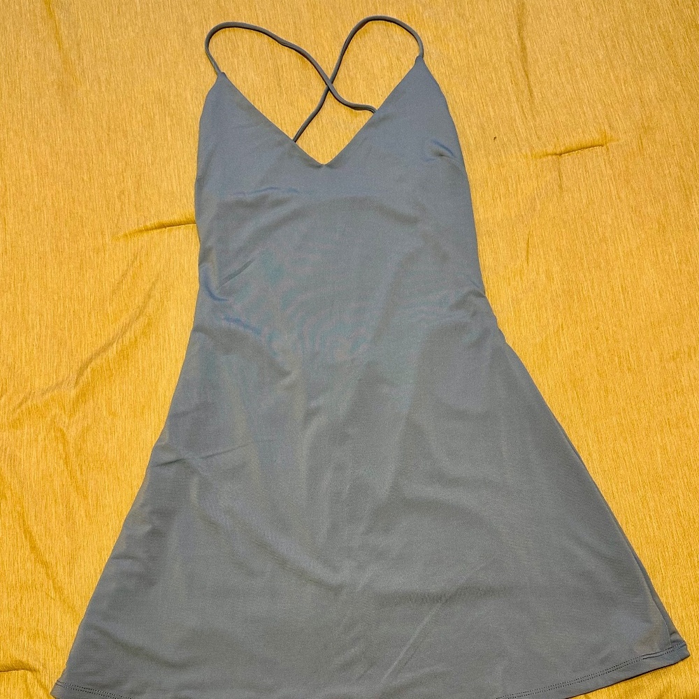 Papaya baby blue mini dress - Size M